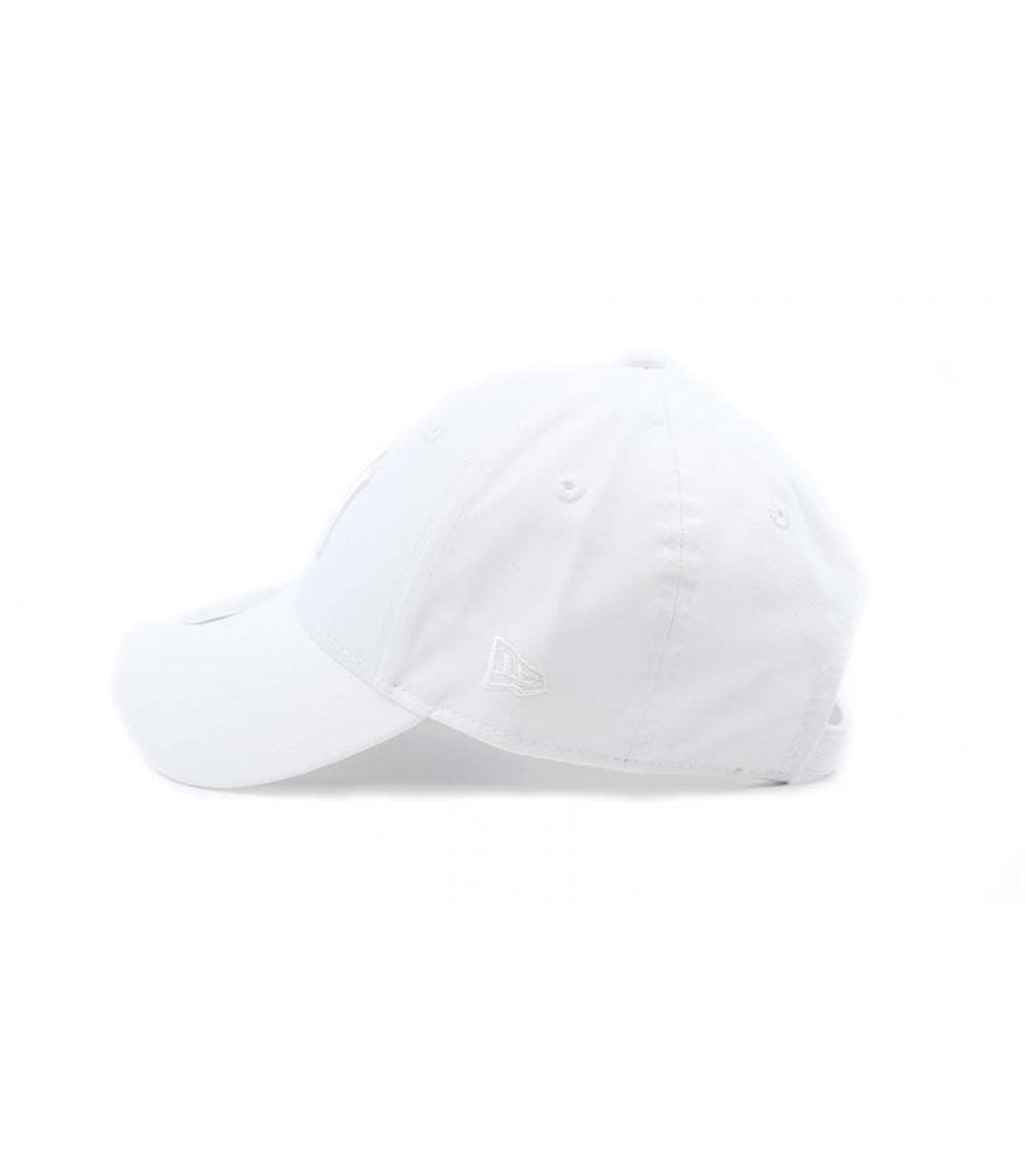 New Era white NY women cap